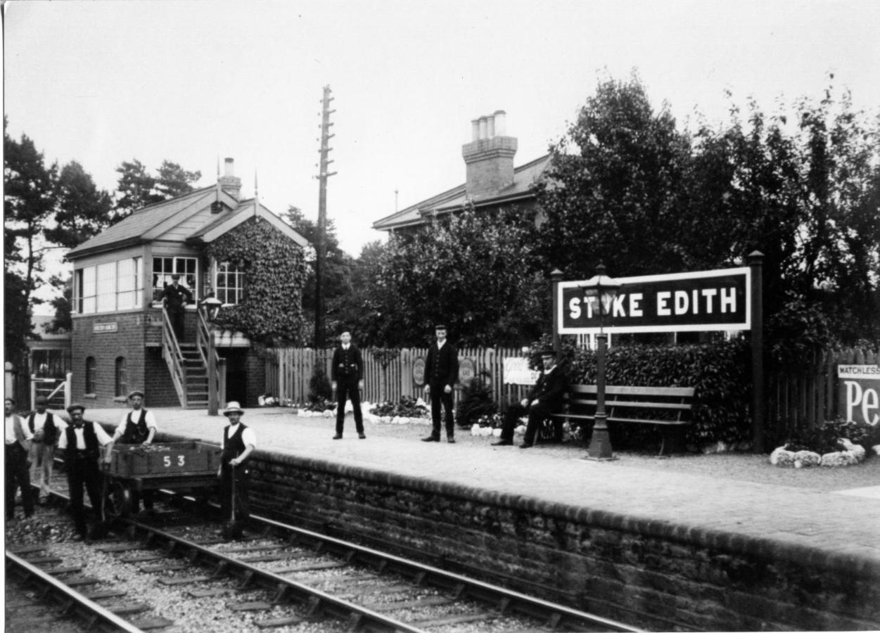 The Booking Office, Stoke Edith Station Hereford Exterior foto